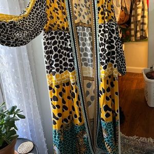 Anthropologie Printed Duster
